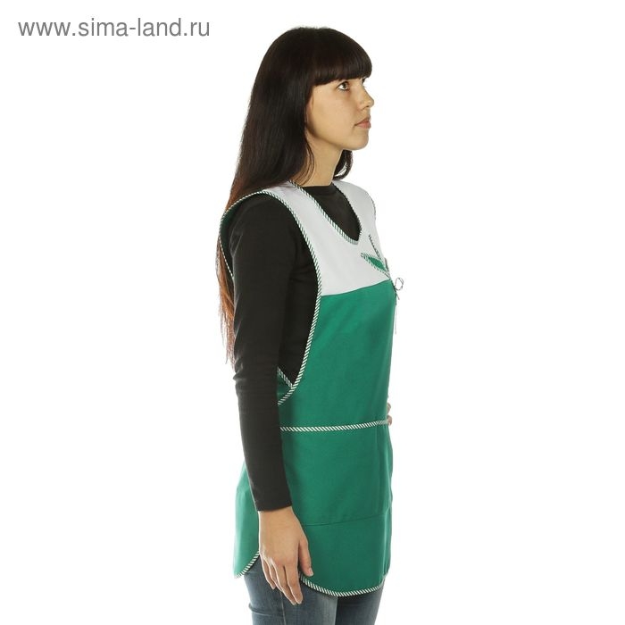 Фартук габардин, р. 42-50, рост 170-176, цвет зелёный Фартук габардин, р. 42-50, рост 170-176, цвет зелёный