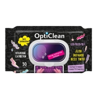Салфетки влажные &laquo;OptiClean&raquo; для экранов, 50 шт.