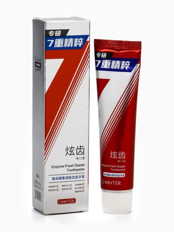 Освежающая зубная паста с энзимами, 120 г