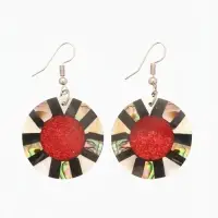 Серьги &laquo;Тропики&raquo;, 5&times;3 см, ракушка