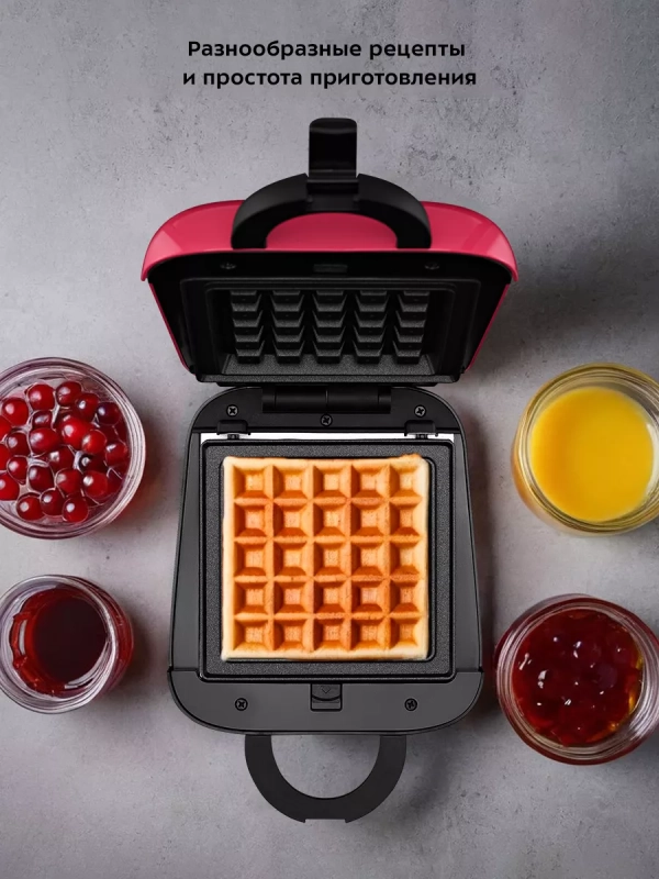 Вафельница электрическая КТ-3684 (2 в 1) - 460 Вт