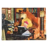 Пазлы &laquo;Маша и Медведь&raquo;, 54 элемента, МИКС