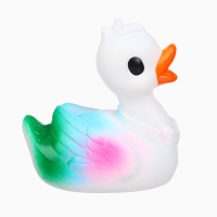 Резиновая игрушка для ванны Крошка Я &laquo;Лебедь&raquo;, 8 см, с пищалкой