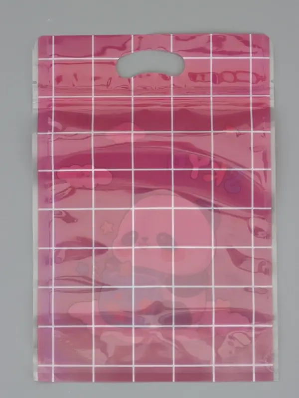 Пакет подарочный, с zip-lock застежкой, "Панда на луне", 15х23 &plusmn; 1см МИКС