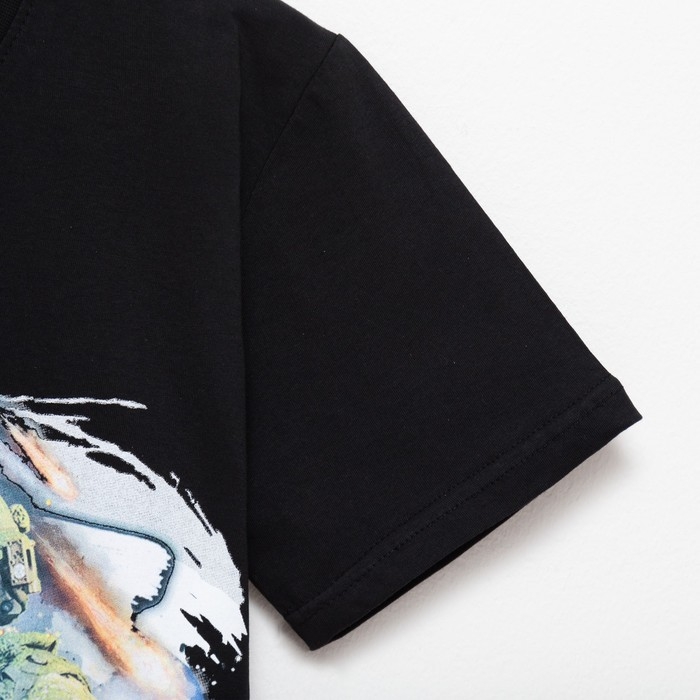 Футболка &laquo;Zа победу&raquo;, с символикой Z, размер 48, цвет чёрный