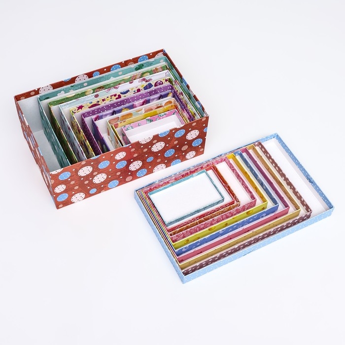 Набор коробок 10 в 1 Набор коробок 10 в 1 "Тебе подарок от меня", 32,5 х 20 х 12,5- 12 х 7 х 4 см