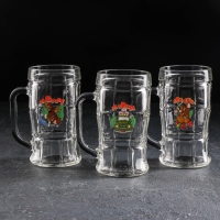 Пивная кружка &laquo;Приколисты&raquo;, 330 мл, рисунок МИКС