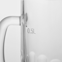 Кружка стеклянная для пива «Пит», 500 мл Кружка стеклянная для пива «Пит», 500 мл