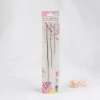 Иглы швейные для мягких игрушек, d=1.83/1.2/1.15 мм, 8.9-17.5 см, 3 шт.