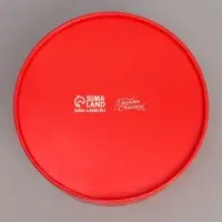 Коробка для макарун, кондитерская упаковка тубус с окном Love 16 х 16 х 5 см