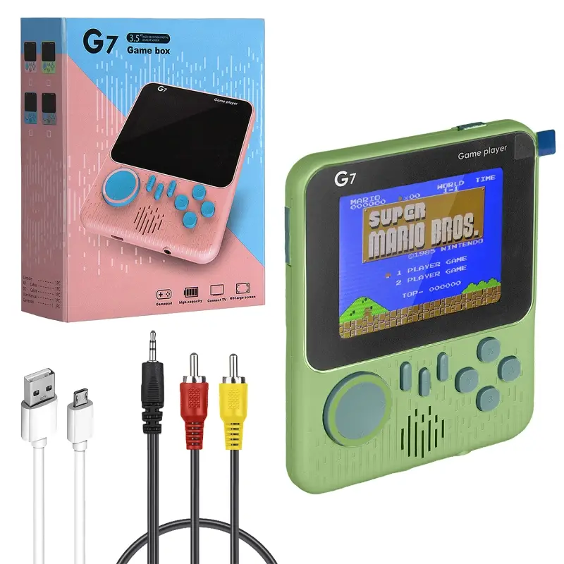 Игровая приставка G7  3.0&rdquo; для 1 пользователя (100шт/кор) зеленый