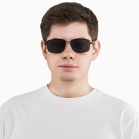 Очки солнцезащитные uv 400, дужка 13.5 см, ширина 12.8 см, линза 4.3 х 5.5 см