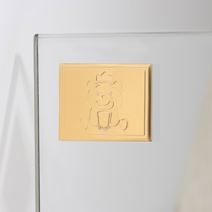 Стакан стеклянный с крышкой и трубочкой &laquo;Крона&raquo;, 400 мл