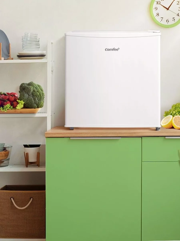 Холодильник RCD76WH1R, 43л, мороз отсек, однокамерный, белый