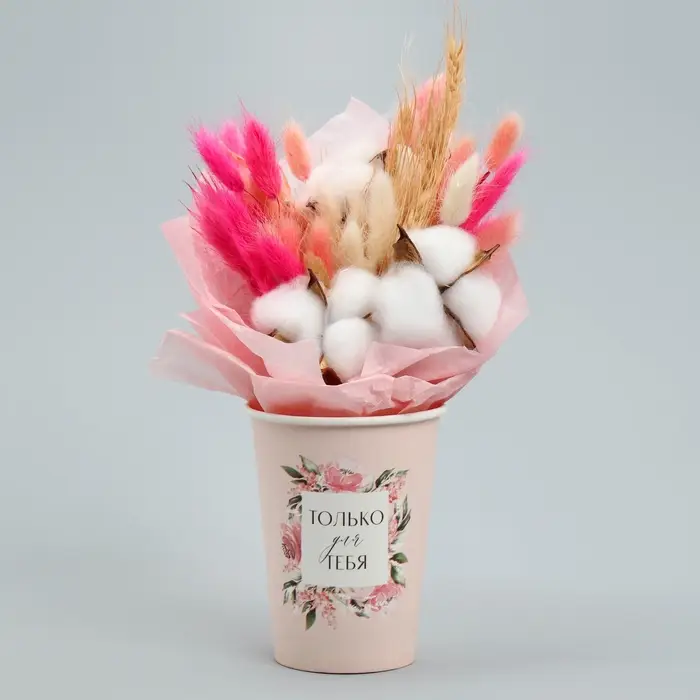 Стакан для цветов &laquo;Рамка цветы&raquo;, 350 мл