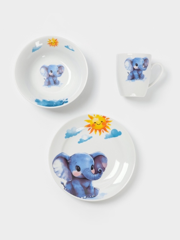 Набор посуды 3 предм. Слоник И.У.