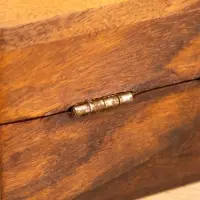 Шкатулка "Фазы Луны" 10х10х6 см, дерево шишам