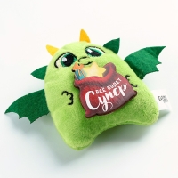 Мягкий магнит &laquo;Всё будет супер&raquo;