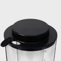 Башня пивная WoodPlast, 3 л, 18.5&times;18.5&times;54 см пластик, чёрная, коричневая