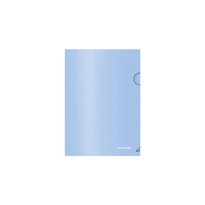 Папка-уголок А5+, 180 мкм, ErichKrause "Matt Pastel Bloom", непрозрачная, с тиснением "песок", микс