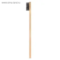 Бамбуковая зубная щётка средней жесткости, микс цветов