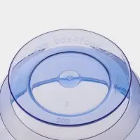 Креманка пластиковая одноразовая &laquo;Кристалл&raquo;, 200 мл, синяя