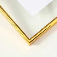 Фоторамка металл на 1 фото 15х20 см "Лофт" золото гальваника 1,2х16,5х21,8 см