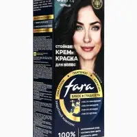 Краска для волос "FARA NC" тон 301/1.0 - Черный, 116 г