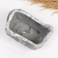 Кашпо - бонсай "Камень" 14х8х5см Кашпо - бонсай "Камень" 14х8х5см