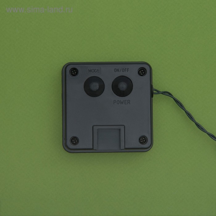 Гирлянда «Нить» 4.5 м с насадками «Шарики», IP44, тёмная нить, 30 LED, свечение красное, 2 режима, солнечная батарея Гирлянда «Нить» 4.5 м с насадками «Шарики», IP44, тёмная нить, 30 LED, свечение красное, 2 режима, солнечная батарея