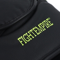 Лапы боксерские изогнутые FIGHT EMPIRE, CLASSIC, ПУ, чёрно-жёлтые, пара