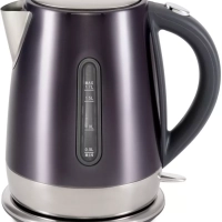 Чайник HYK-S7777 1.7л. 2200Вт графит серебристый