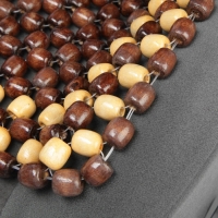 Накидка-массажер TORSO на сиденье 42&times;43 см, дерево, коричневый