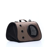Сумка-переноска для животных с иллюминатором, 40 х26 х26, коричневая Сумка-переноска для животных с иллюминатором, 40 х26 х26, коричневая