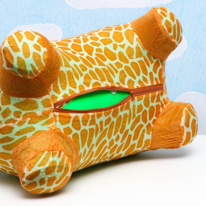 Игрушка - прыгун детская Игрушка - прыгун детская "Олень" резиновая надувная, 50х27см, в чехле, коричневый