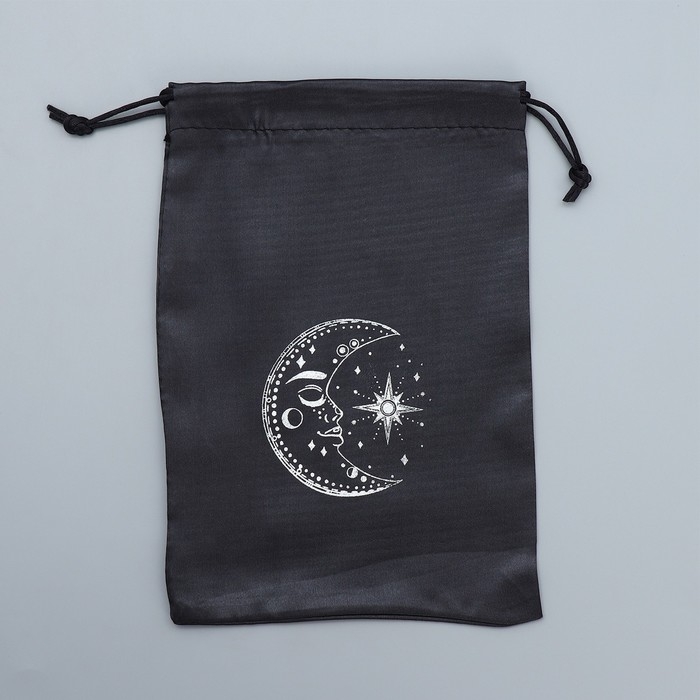 Мешочек подарочный атласный &laquo;Ночь&raquo;, 16 х 24 см +/- 1.5 см