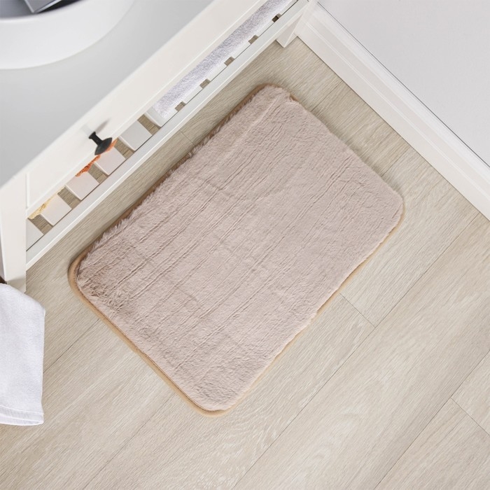 Коврик для дома SAVANNA &laquo;Элайза&raquo;, 40&times;60 см, цвет бежевый