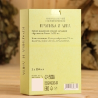 Шампунь "Крапива и Липа", 2 шт по 250 мл + мочалка Шампунь "Крапива и Липа", 2 шт по 250 мл + мочалка