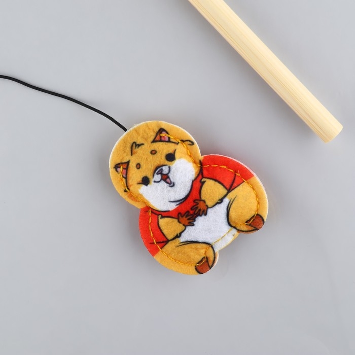 Дразнилка с игрушкой &laquo;Хомяк&raquo;, 6 см