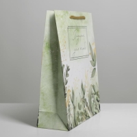 Пакет подарочный ламинированный, упаковка, For you, ML 21 х 25 х 8 см