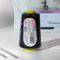 Нитки 40/2, 4500 м, цвет чёрный Нитки 40/2, 4500 м, цвет чёрный