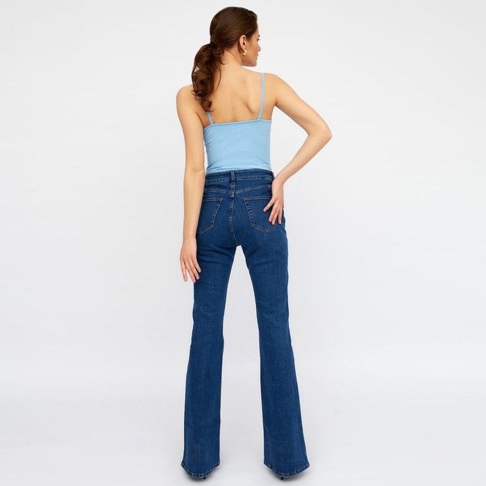 Боди женское MINAKU: Basic line цвет голубой, размер 42 Боди женское MINAKU: Basic line цвет голубой, размер 42