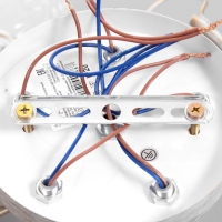 Люстра "Амелия" 5х60вт Е27 бело золотой 46х46х22см Люстра "Амелия" 5х60вт Е27 бело золотой 46х46х22см