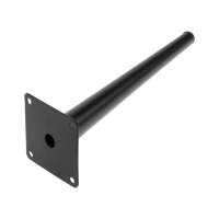 Опора мебельная CAPPIO OP07,h=300мм,толщ площ 1,8, цвет матовый черный Опора мебельная CAPPIO OP07,h=300мм,толщ площ 1,8, цвет матовый черный