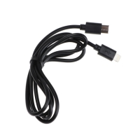 Кабель Luazon, Lightning - Type-C, 2 А, 1 м, для зарядки и синхронизации, черный