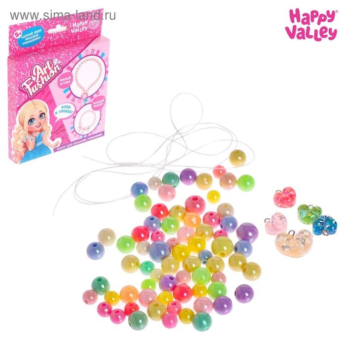 Набор для создания украшений Art Fashion: бусы и браслет Набор для создания украшений Art Fashion: бусы и браслет