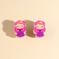 Бижутерия «Самя милая» набор для девочек: серьги клипсы и кольцо, 6 х 9 см Бижутерия «Самя милая» набор для девочек: серьги клипсы и кольцо, 6 х 9 см