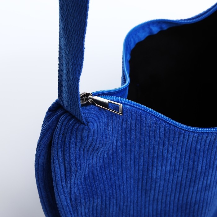 Сумка молодёжная на молнии, цвет синий Сумка молодёжная на молнии, цвет синий