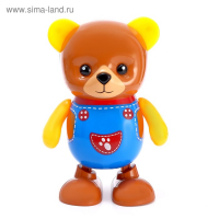 Игрушка &laquo;Счастливый медведь&raquo;, работает от батареек, танцует, световые и звуковые эффекты