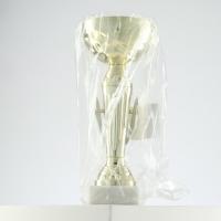 Кубок 107, наградная фигура, золото, подставка камень, 19 см